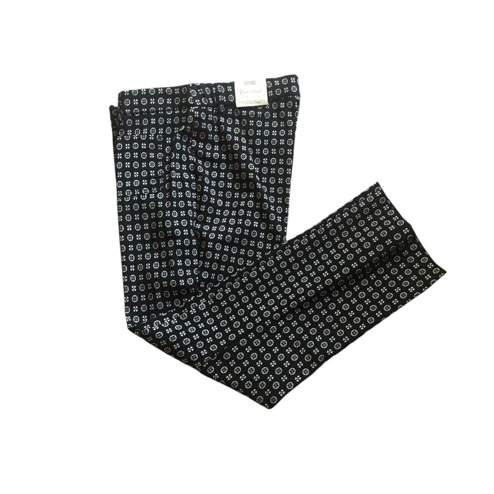 Haver & Blair London High Waist Kick Flare crop pull on pants pockets stretch